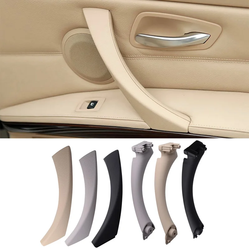 Speedwow 1pcs Abs Left Right Car Interior Door Panel Handles Pull Trim Cover Inner Door Armrest