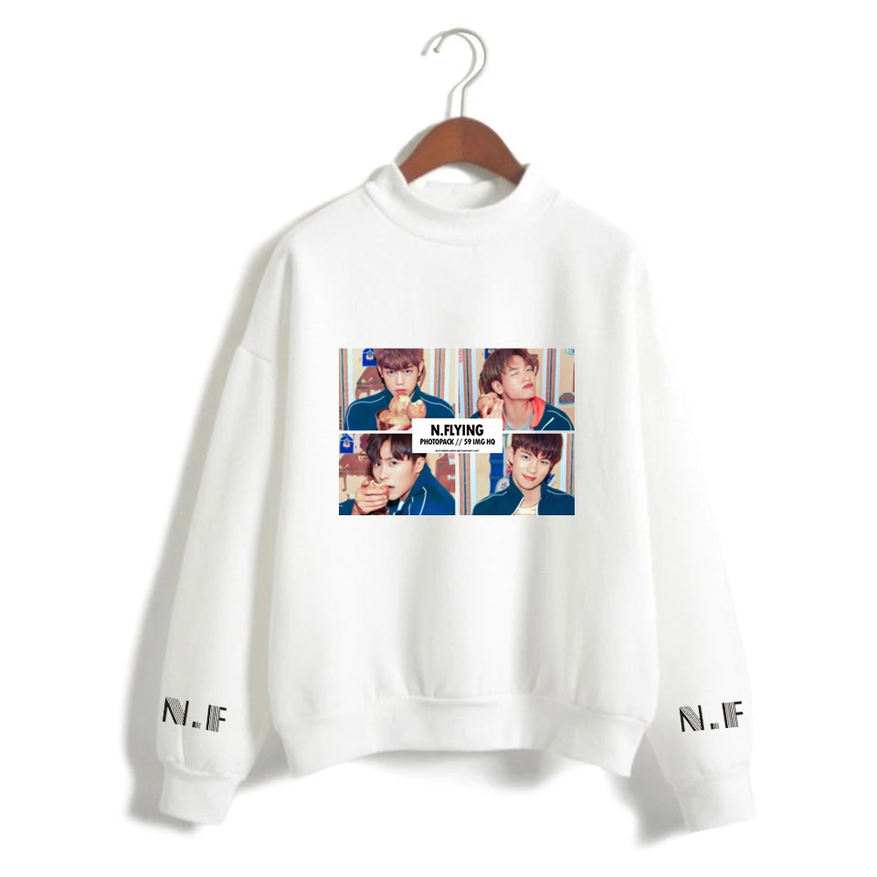 N.Flying O Neck Crew Neck Hoodie Men