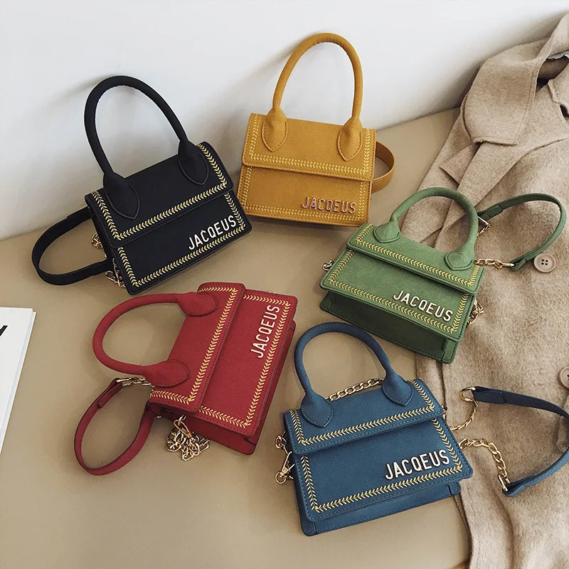 

Mini Fashion Bags Women's Korean-style Handbag 2019 Autumn New Style Crossbody Bag Fairy Dull Polish Square Sling Bag