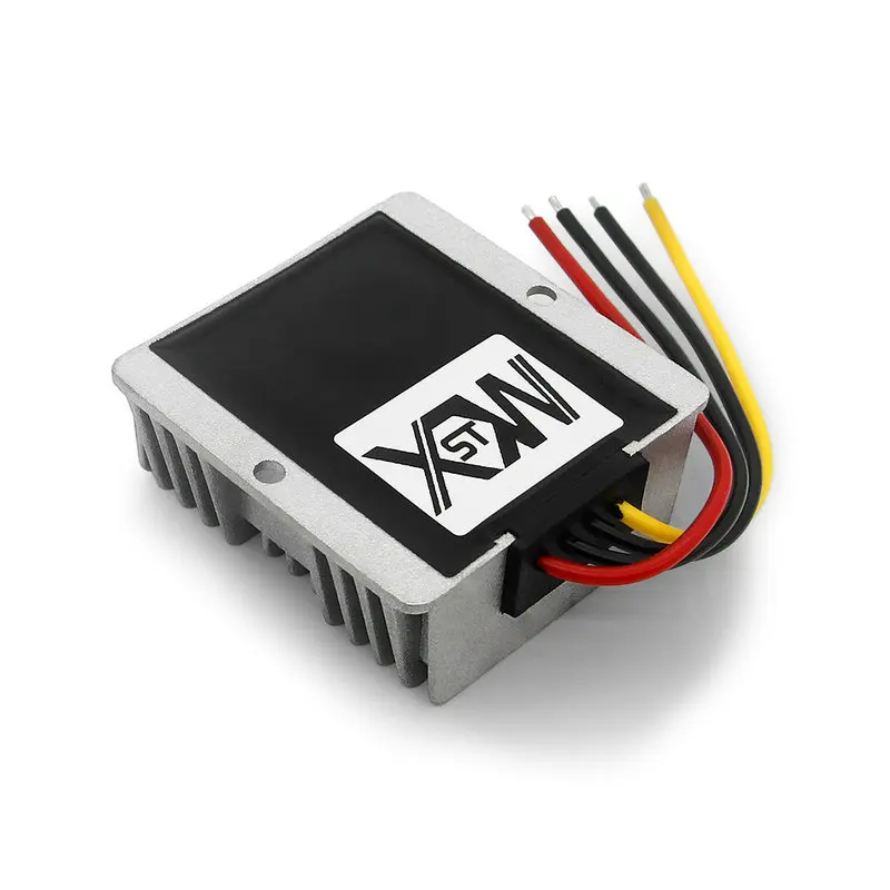 XWST-DC 벅 컨버터 24v 19V 스텝 다운 전압 감속기, 1A 20A 19v 알루미늄 전압 조정기 DC 전원 공급 장치