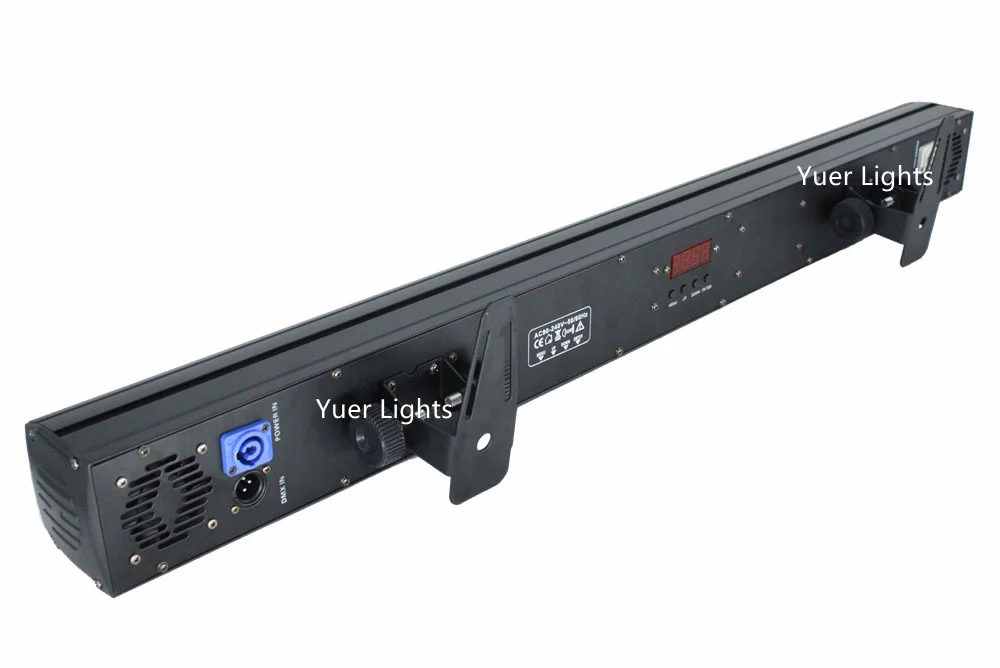 2 шт./лот 18X10 Вт светодиодный RGBW 4IN1 светодиодный настенный, с омывающим светом 9/23/72 Каналы DMX 512 светодиодный бар настенный, с омывающим светом