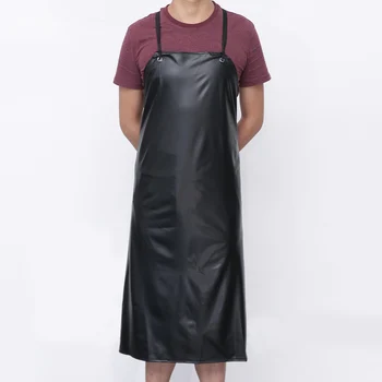 

Waterproof Unisex Heavy Duty Apron For Butchers Kitchen Apron Women Men Adults Cooking PVC Mens Aprons Chef Delantal Cocina