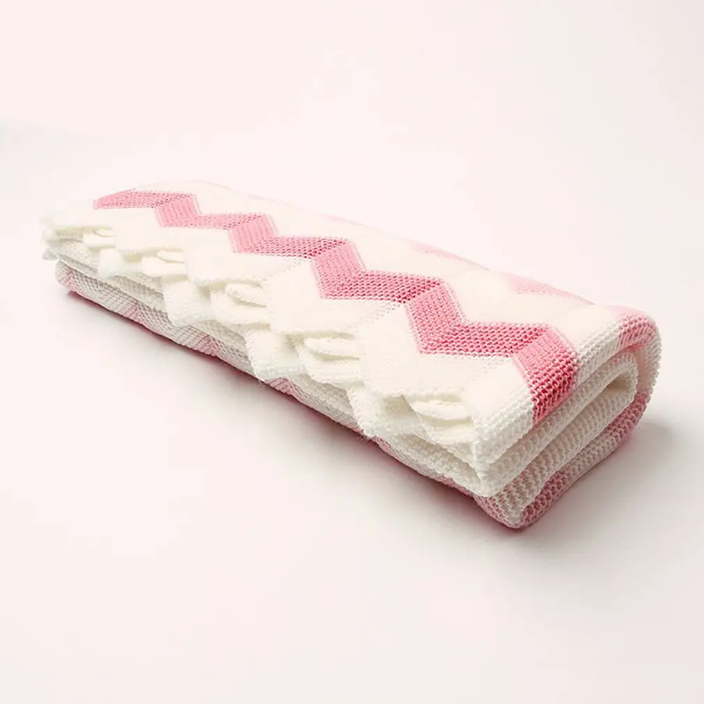 

Baby Blanket Knitted Newborn Swaddle Wrap Blankets Super Soft Toddler Infant Bedding Quilt For Bed Sofa Blankets Autumn Spring