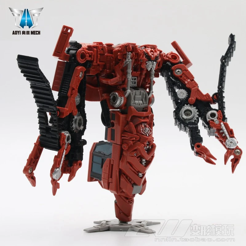 AOYI SS Devastator перегрузка ревущий сильный Бог трансформация буйный бульдозер фигурка робота с коробкой