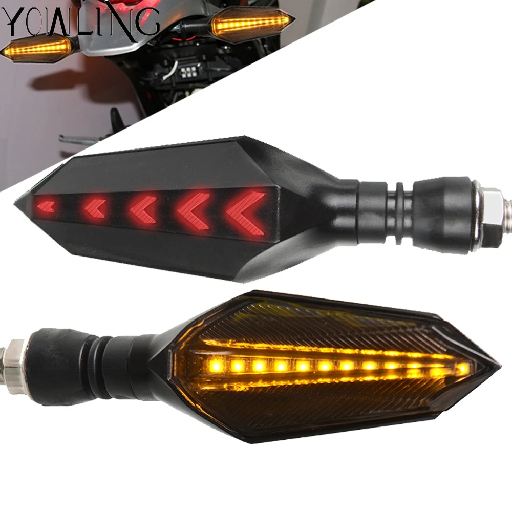 For YAMAHA YZ125 YZ 125 1989-1995 2001-2007 2008-2014 2015-2019 Motorcycle LED Turn Signal Light Indicators Amber Blinker | Автомобили и
