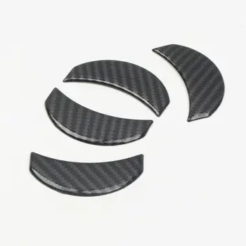

New Arrival High Quality Carbon Fiber Black Interior Air Vent Outlet Cover Trim For Toyota Tacoma 16-19