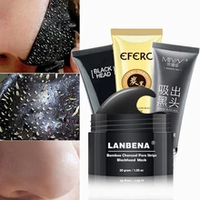 1Pcs Face Masks Peeling Blackhead Removal Mask Peel Off Mud Black Mask for Face Nose Oil Control Deep Cleansing Acne Treatment 1Pcs Face Masks Peeling Blackhead Removal Mask Peel Off Mud Black Mask for Face Nose Oil Control Deep Cleansing Acne Treatment