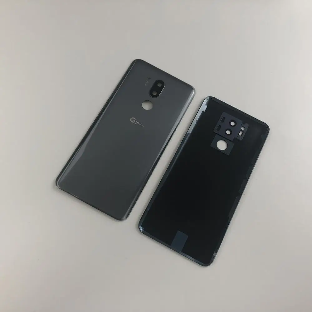 Оригинальная задняя крышка для LG G7 ThinQ + G710 G710EM корпус стеклянная аккумулятора