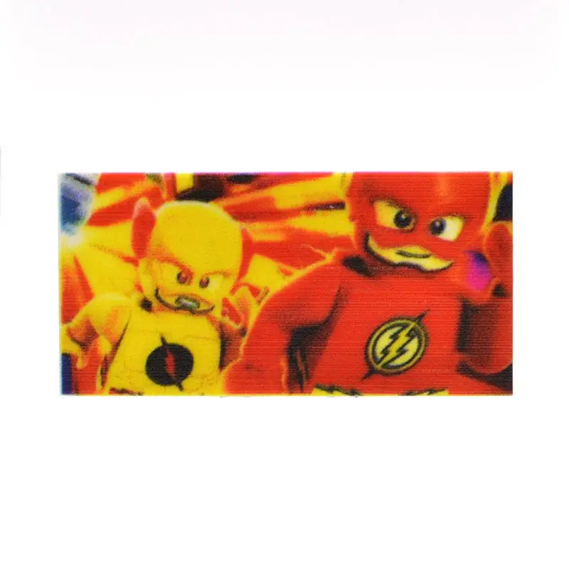 17 шт./лот MOC плакат Кирпич 2x4 фильм Superheros цифры Ironman, Росомаха, Халк, Ect печатных строительные блоки игрушки для детей