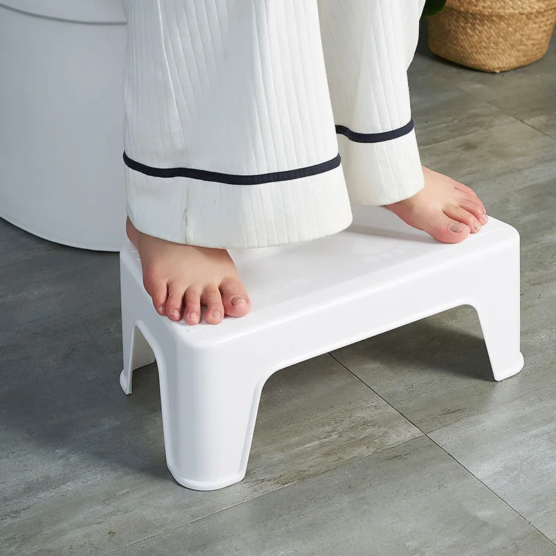 JayCreer ванная комната табурет-Рампа дизайн+ массажер для ног-нескользящий табурет для горшка для экономии пространства прочный для пожилых детей беременных