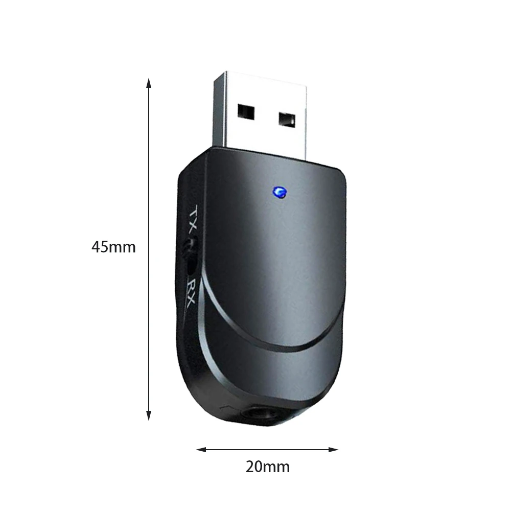 Bluetooth 5 0 аудио передатчик приемник 3 в 1 Mini мм разъем AUX USB стерео музыкальный