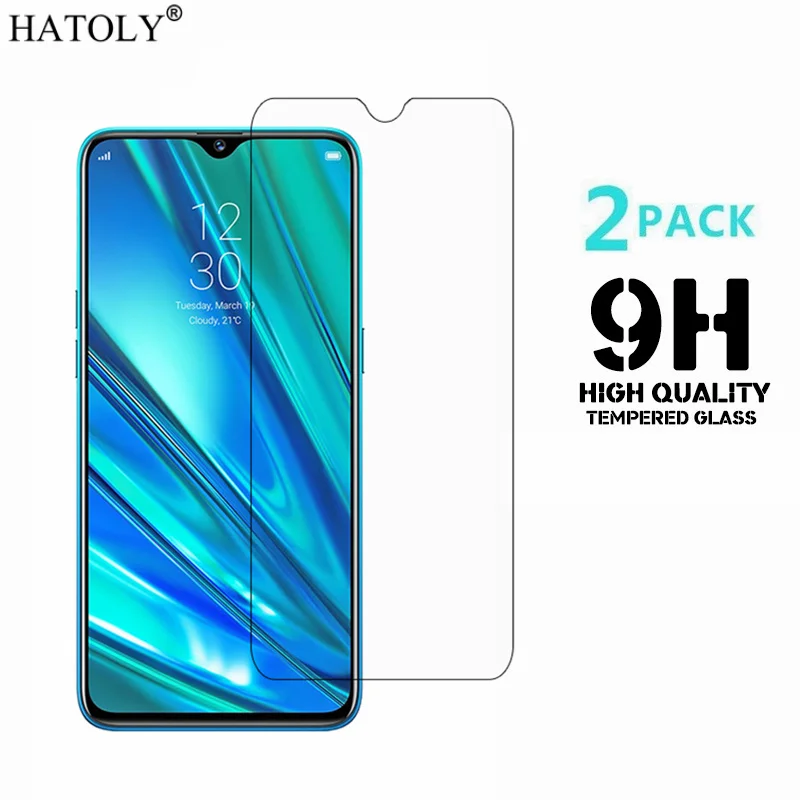 2 шт закаленное стекло для OPPO Realme 5 Pro ультратонкий протектор экрана для OPPO Realme 5 профессиональная защитная пленка OPPO Realme Q стекло