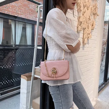 

Fashion New women Handbag Chain Shoulder Bag Charm and Elegance Shoulder Bag Simple Elegant Leisure Ms Bags