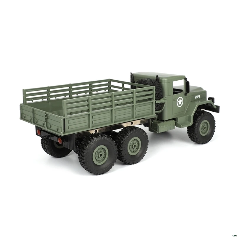 WPL B16 RC военный комплект с грузовиком 4WD 1/16 внедорожный гусеничный автомобиль игрушка для мальчиков DIY