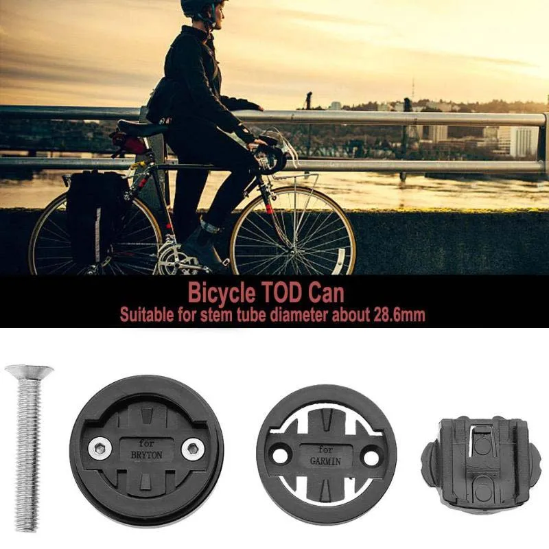 

Newly Bike Computer Holder Stem Top Cap Bicycle Stopwatch GPS Ultralight Mount for GARMIN Bryton CATEYE SD669