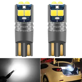 

2x Canbus T10 168 194 W5W 3030 Chip Led White Yellow Turn Side License Plate Light Bulbs DRL Car Interior Reverse Source Light