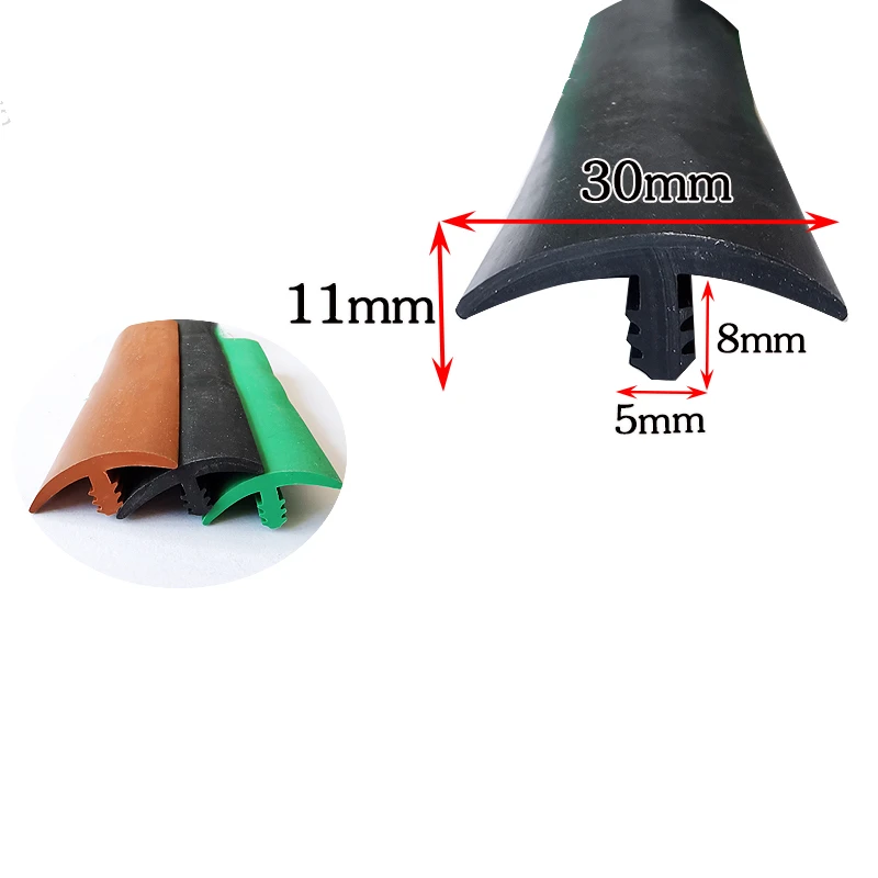 borracha t tira para cabo solar vidro 01