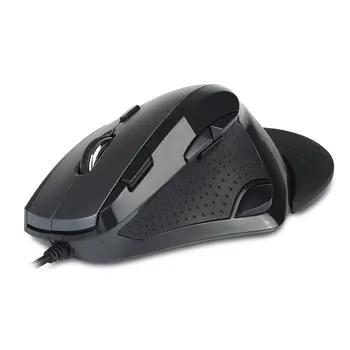 

Delux M910 wired gaming mouse Ergonomic design Removable wrist support for portable mouse Reduce wrist pressure For PC Laptop