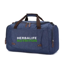 Herbalife nutrition Gran capacidad hombres equipaje de mano viaje bolsas de lona bolsas de viaje fin de semana bolsos de hombro
