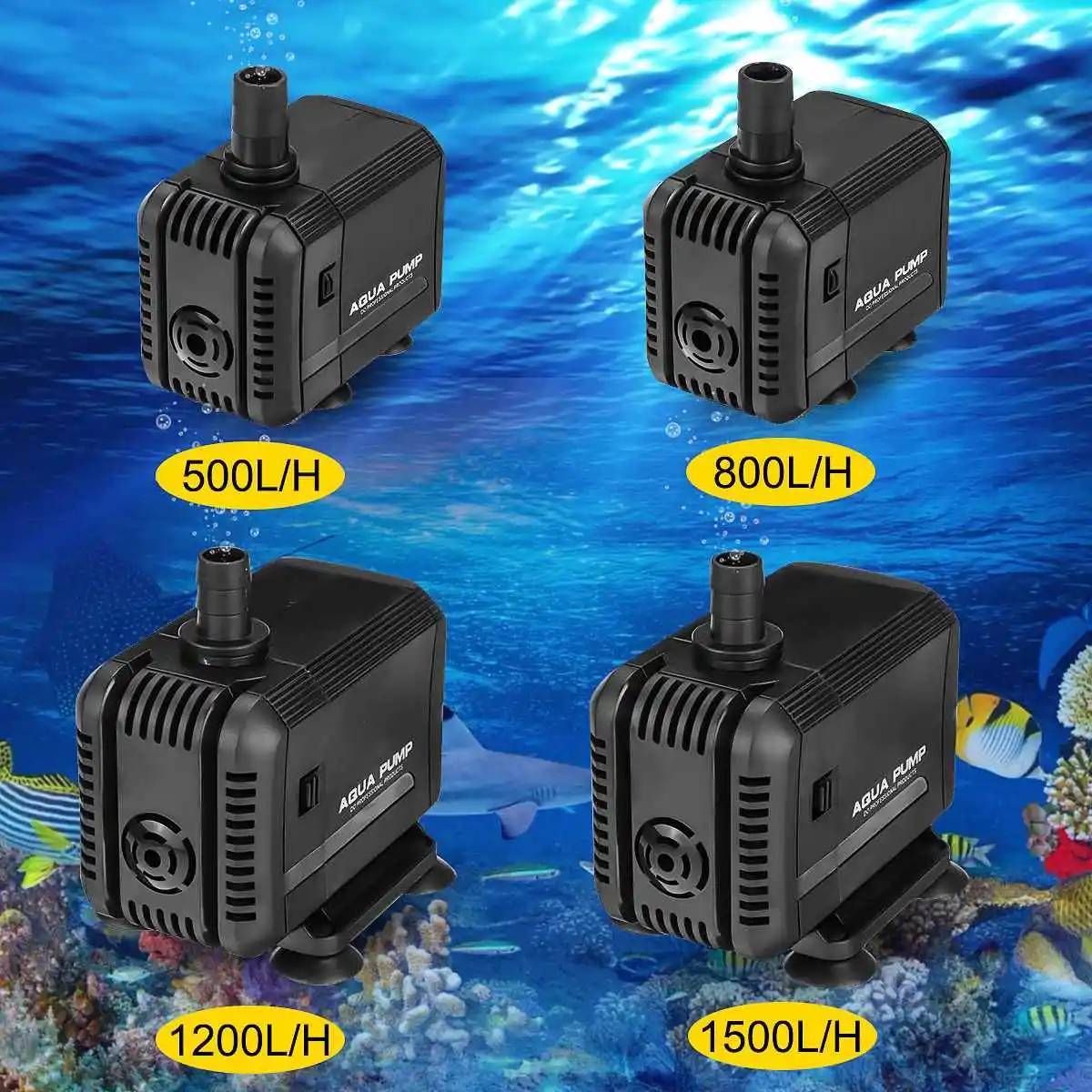 Плавательный бассейн портативный насос аквариум бассейн фонтан насос водонепроницаемый для дайвинга рыбный пруд мини насос с низкой мощностью насос