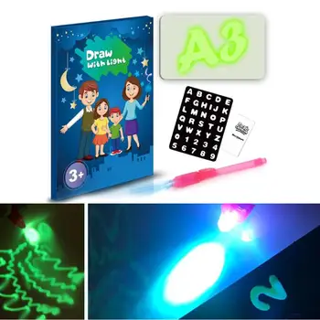 

A3 A4 A5 LED Luminous Drawing Board Toy Newborn Baby Graffiti Doodle Drawing Tablet Painting Toys for Children Christmas Gift