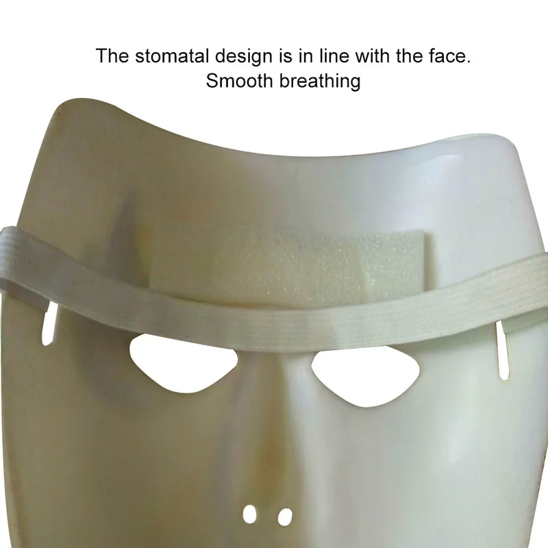 Маска к Хэллоуину в масках, с подсветкой, для вечерние неоновые маски кейс Косплэй ужасная маска маски, которая светится в темноте маска для мести