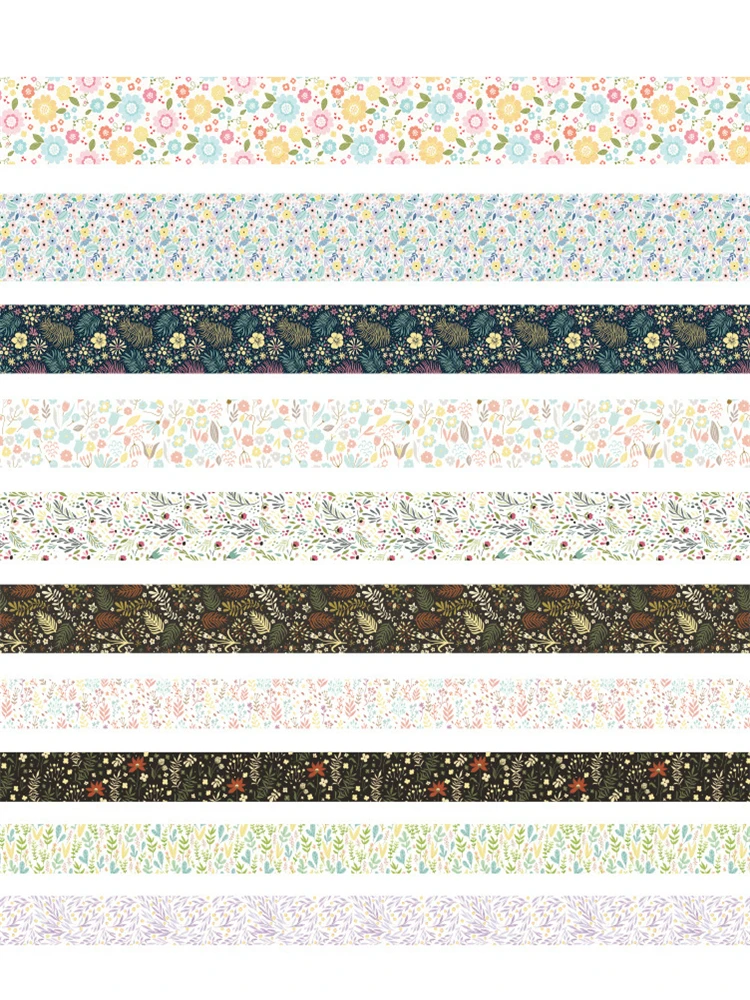 3m washi tape set 10Pcs washitape stickers adesiva decorativa cute grid washitapes Bronzing masking tape scrapbooking washi 10