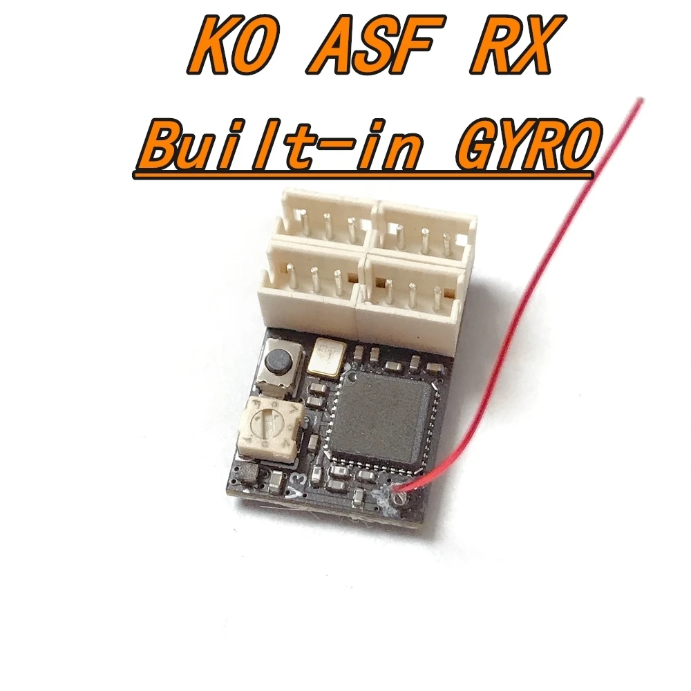 

MXO-racing KO ASF NANO Встроенный гироскоп 4CH RX V3.0 для гоночных автомобилей 1/28 RC (не подходит для дрифтовых автомобилей) # Φ/KP