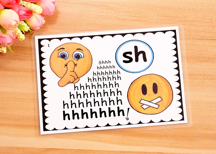 Flashcards para Crianças Correspondente de Alta Inglês Alfabeto Cartão Phonics Habilidade Frequência Cartões Palavra Memória ga 56 Pçs - Set 4 Computers & Electronics