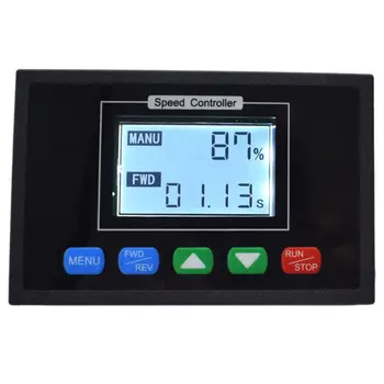 

Digital 0~100% PWM Motor Speed Controller DC 12V 24V 36V 48V 40A Time Reversible