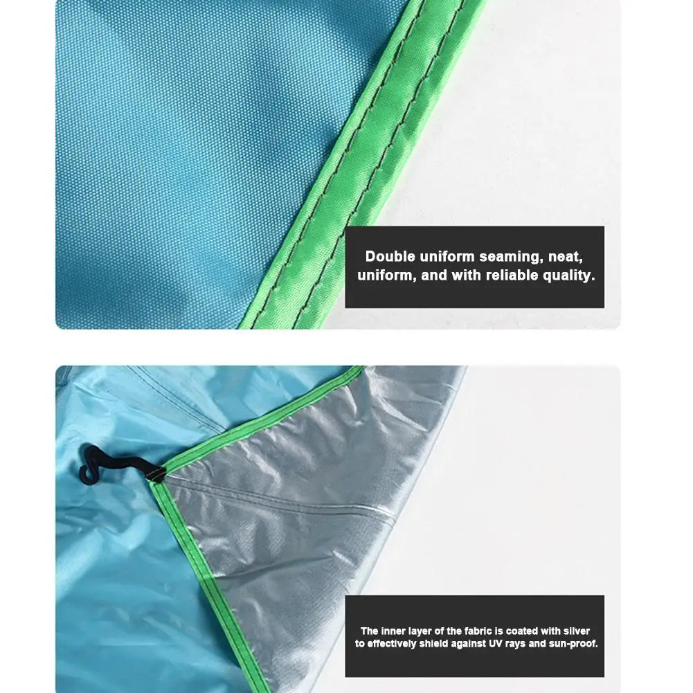 Наружные кемпинговые палатки водонепроницаемые солнечные устойчивые Семейные