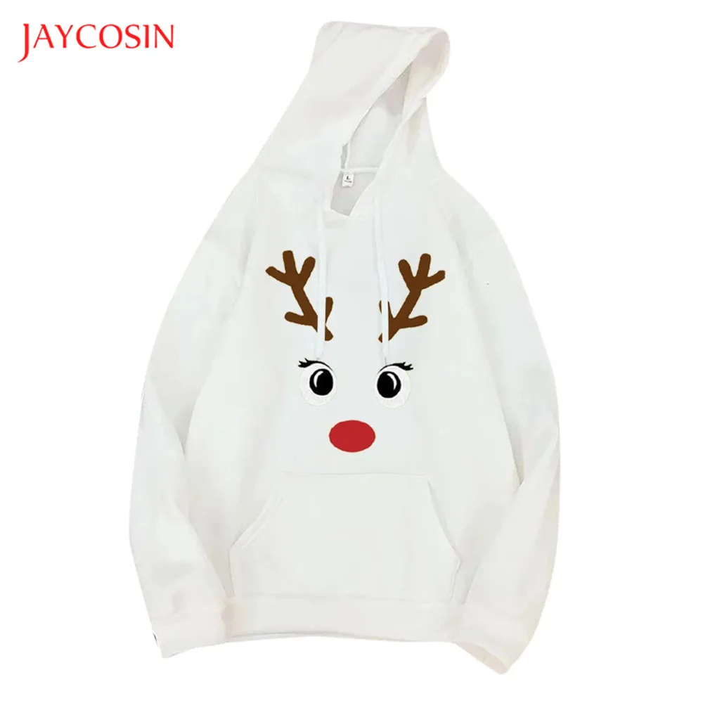 Joycosin 2019 рождественские женские толстовки свитшот женская одежда на новый год