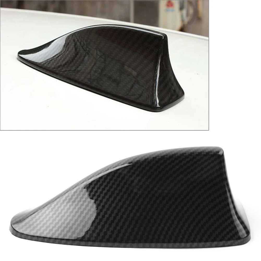 

Carbon Fiber ABS Auto Shark Fin Antenna Cover For BMW 5 series F10 F11 2011-2017 & 7series F01 F02 2009-2014 / M5 2012-2014