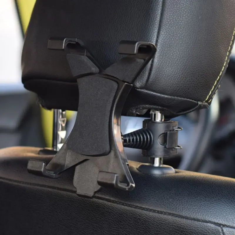 Универсальный ABS 360 градусов Ddjustable Автомобильный держатель для планшета, Автомобильный подголовник, подставка для планшета на заднее сиденье для ipad 4-1", поддержка планшетного ПК