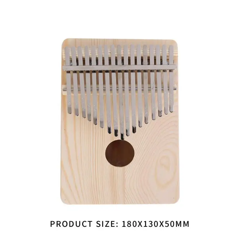 17 ключ Африканский калимба палец пианино деревянный Sanza Mbira калимба играть с гитарой DIY Дерево Белый эмбрион Музыкальные инструменты