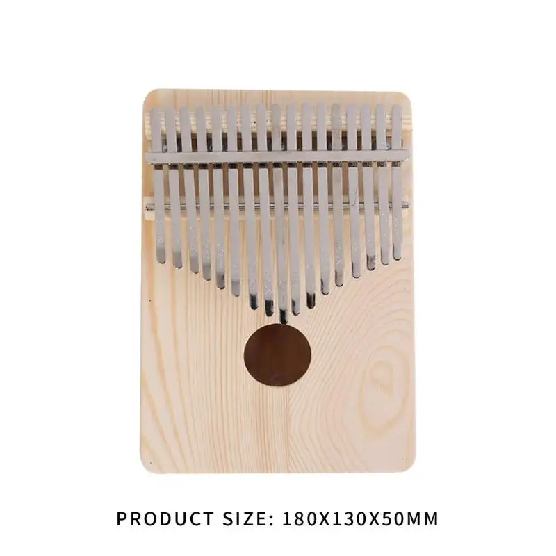 17 клавиш Африканский калимба палец пианино деревянные санза Mbira Kalimba играть с