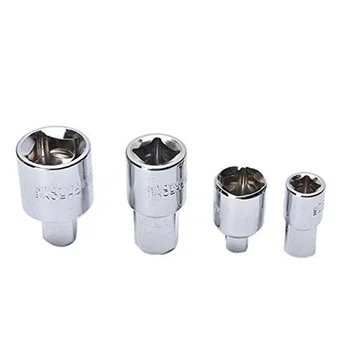

4pcs Converter Socket Adapter Wrench Torque Ratcheting Quick Release Hand Tool