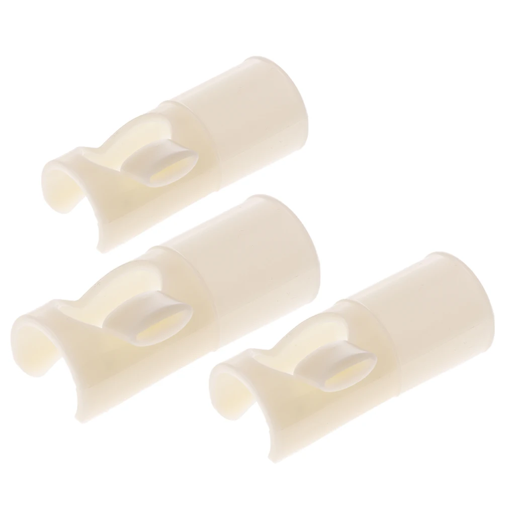 

3 Pieces Plastic Practice Mouthpiece Flute Accessories Part for Beginners