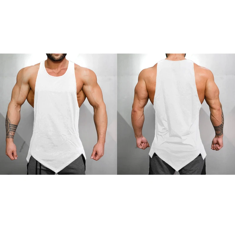 Бренд Muscleguys, одежда для фитнеса, жилет для спортзала, мужская рубашка для бодибилдинга, жилет, свободный однотонный жилет, рубашка без рукавов