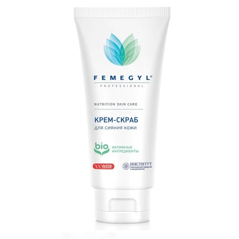

Cream-scrub Femegyl, 420-16-01-022, exfoliating for skin radiance, 30 ml