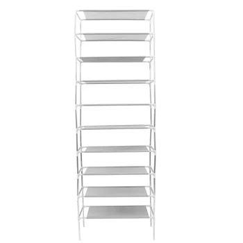 

Creative Nonwoven Shoes Shelf Storage Rack Detachable Steel Tube Frame Space-saving Shoes Multi-layer Stackable Organizer for Ho
