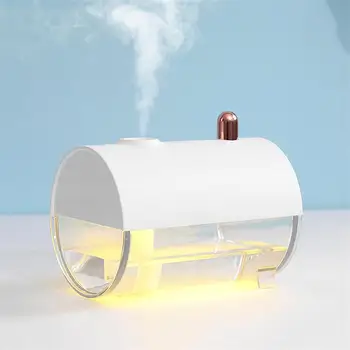 

Mini USB Dinghy Humidifier Office Ultrasonic Aroma Diffuser Bedroom Atmosphere Night Light LED Humidifier