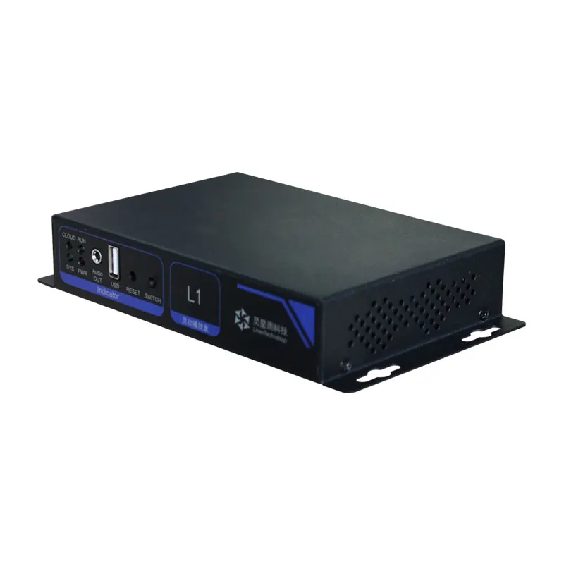 Asynchronous player LINSN L1 поддерживает до 650 тысяч пикселей WIFI LAN USB программа импорта