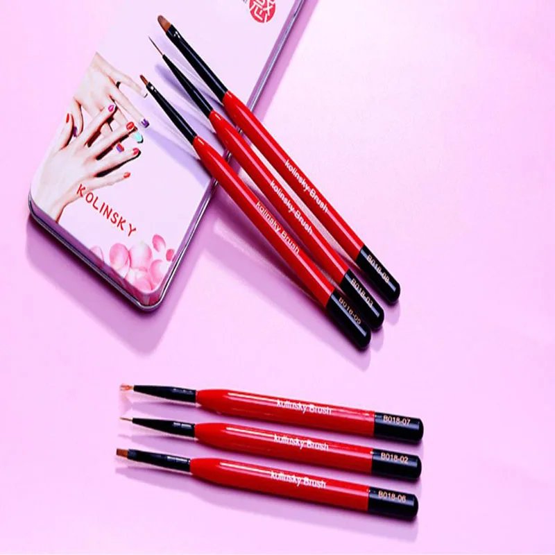 Escova para Unhas Lidar com Ferramenta da Arte para Unhas Escova Forro Pintura Caneta Acrílico Desenho Gradiente Strass uv Gel 18 High Quality Beleza e saúde