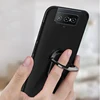 Asus ZenFone 7 Pro Case Luxury Soft Black Silicone Magnetic Car Holder Ring Phone Cover for Asus ZenFone 7 Pro ZS671KS Fundas 3