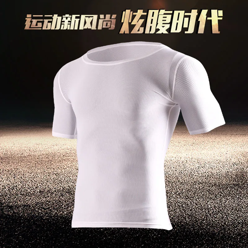 Cross Border New Products Chinlon Half Cardigan Butterfly Running Training Elasticity Sports Fitness Short Sleeve Wholesale Cust
