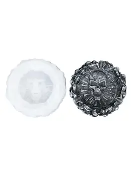 

Halloween Skull Ashtray Silicone Mold DIY Candles Mould Tool Handmade Crafts Tool Home Decoration