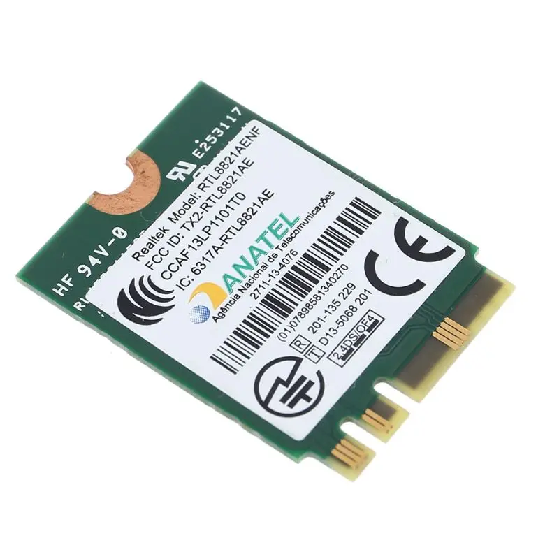 RTL8821AE M.2 802.11AC WiFi адаптер карта беспроводная Netowrk карта для ноутбука lenovo