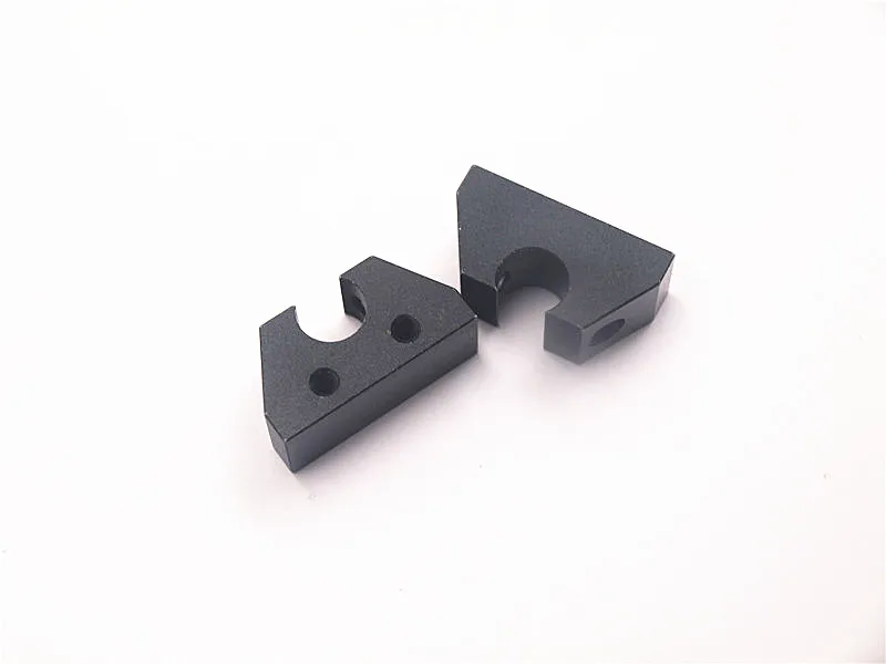 

4pcs Black anodized aluminum Y holder for Prusa i3 MK3 3D printer metal 8mm smooth rod holder