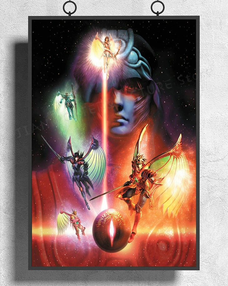 H363 Silk Poster Home Decoration The Legend Of Dragoon Game 01 Wall Art Christmas Gift Painting Calligraphy Aliexpress